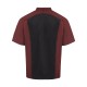 052M Chef Designs Merlot Heather/ Black Mesh