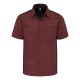 502M Chef Designs Merlot Heather/ Black