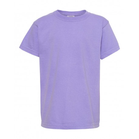 9018 Comfort Colors 9018 Garment-Dyed Youth Heavyweight T-Shirt VIOLET