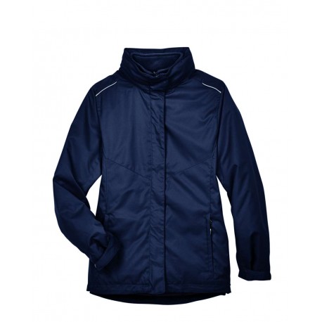 78205 CORE365 78205 Women's 3-in-1 Jacket with Fleece Liner CLASSIC NAVY
