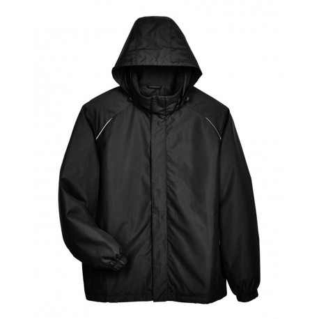 88189 CORE365 88189 Brisk Insulated Jacket BLACK