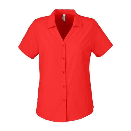 CE510W CORE365 CE510W Women's Ultra UVP Marina Shirt Marina Red