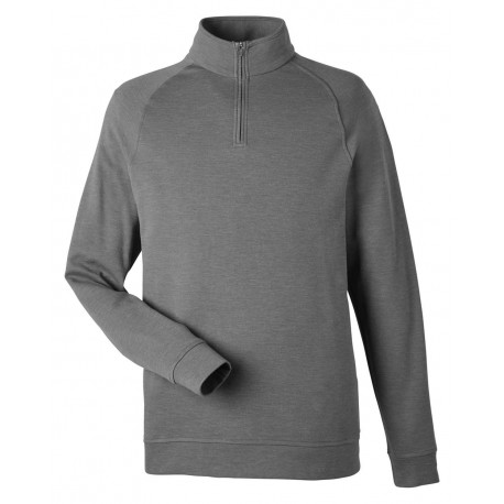 DG481 Devon & Jones DG481 New Classics Charleston Quarter-Zip Pullover GRAPHITE MELANGE