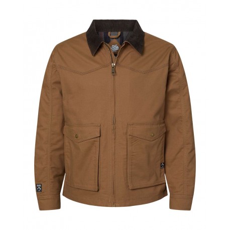 5055 DRI DUCK 5055 Yellowstone Power Move Canvas Jacket FIELD KHAKI