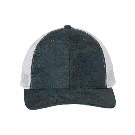 3458 DRI DUCK 3458 Territory Trucker Cap FOREST