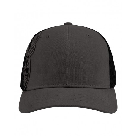 3321 DRI DUCK 3321 3D Buck Pro Cap Charcoal Mesh