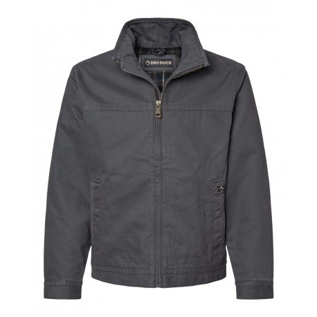5028 DRI DUCK 5028 Maverick Boulder Cloth Jacket with Blanket Lining CHARCOAL