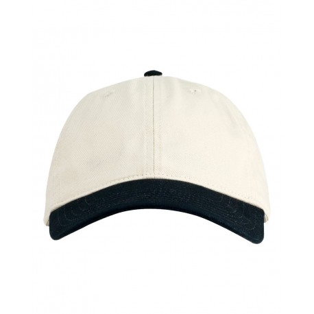 EC7000 Econscious EC7000 Unstructured Baseball Cap Oyster/ Black