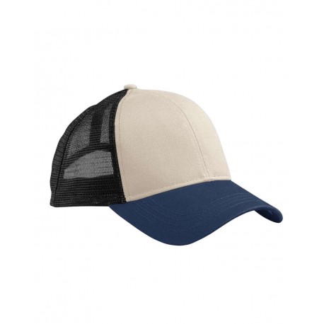 EC7070 Econscious EC7070 Eco Trucker Cap Oyster/ Pacific/ Black
