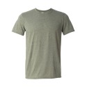64000 Gildan Heather Military Green