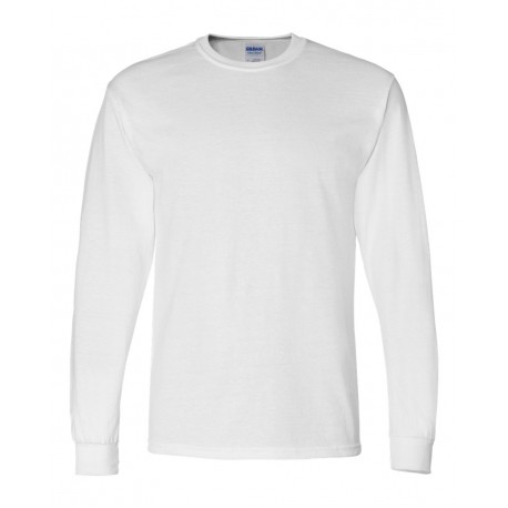8400 Gildan 8400 DryBlend 50/50 Long Sleeve T-Shirt WHITE
