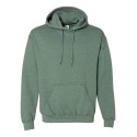 18500 Gildan Heather Dark Green