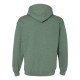 18500 Gildan Heather Dark Green