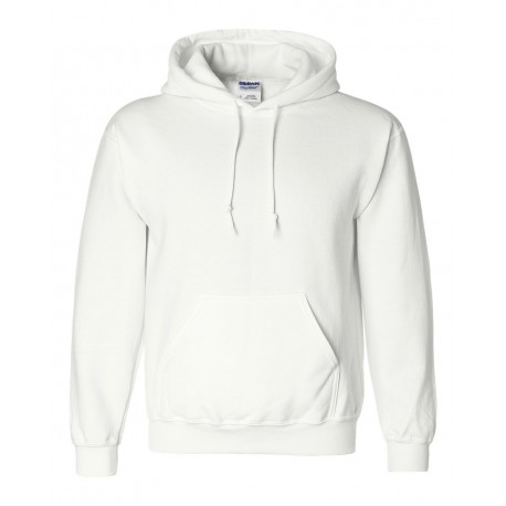 12500 Gildan 12500 DryBlend Hooded Sweatshirt WHITE
