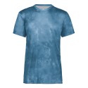 222596 Holloway Columbia Blue Cloud Print