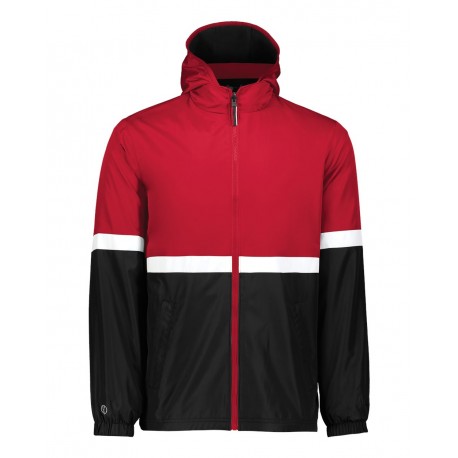 229587 Holloway 229587 Turnabout Reversible Hooded Jacket SCARLET/ BLACK