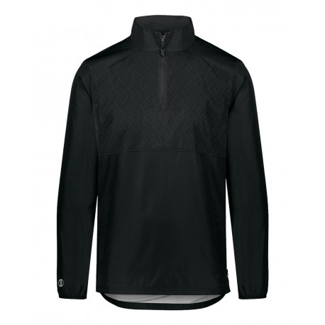 229533 Holloway 229533 SeriesX Quarter-Zip Pullover BLACK