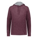 223780 Holloway Maroon Heather/ Silver