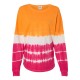 8229 J. America Atomic Orange/ Cosmic Pink Tie-Dye