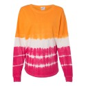 8229 J. America Atomic Orange/ Cosmic Pink Tie-Dye