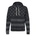 8871 J. America Black Stars & Stripes Triblend