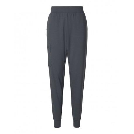 W40001P Jaanuu W40001P Women's Rubi Ultrasoft Scrub Joggers - Petite Sizes Carbon Grey