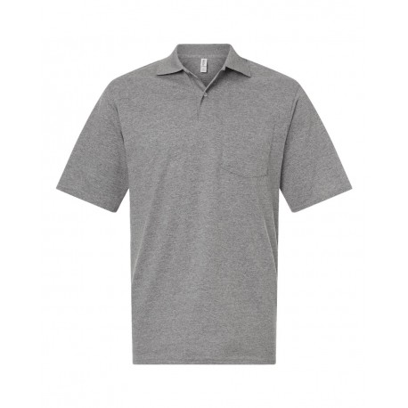 436MP JERZEES 436MP Dri-Power Polo with Pocket OXFORD