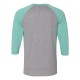 601RR Jerzees Oxford/ Mint Heather