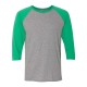 601RR Jerzees Oxford/ Irish Green Heather