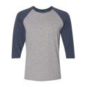 601RR Jerzees Oxford/ Indigo Heather