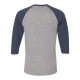 601RR Jerzees Oxford/ Indigo Heather
