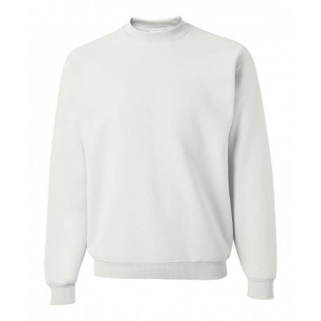 562MR JERZEES 562MR NuBlend Crewneck Sweatshirt WHITE