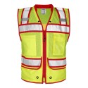 S5042-5046 Kishigo Lime/ Red - S5043
