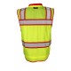 S5042-5046 Kishigo Lime/ Red - S5043