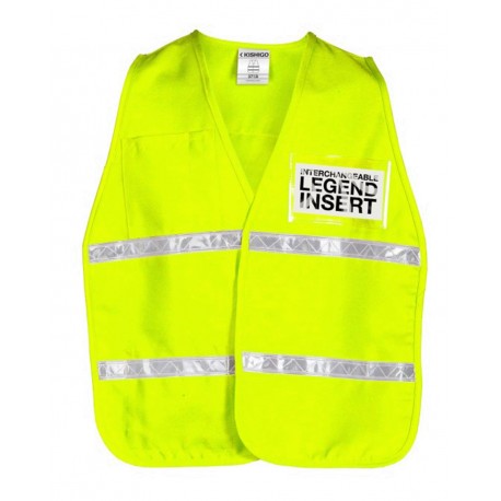 3700 Kishigo 3700 3700 Series Incident Command Vest 3713I Lime
