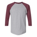 6930 LAT Vintage Heather/ Vintage Burgundy