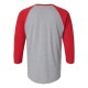 6930 LAT Vintage Heather/ Vintage Red
