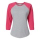 3530 LAT Vintage Heather/ Vintage Hot Pink