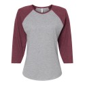 3530 LAT Vintage Heather/ Vintage Burgundy