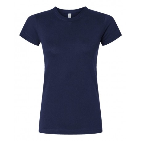 3616 LAT 3616 Women's Fitted Fine Jersey Tee NAVY