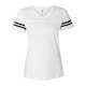 3537 LAT White Solid/ Black