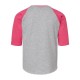 6130 LAT Vintage Heather/ Vintage Hot Pink