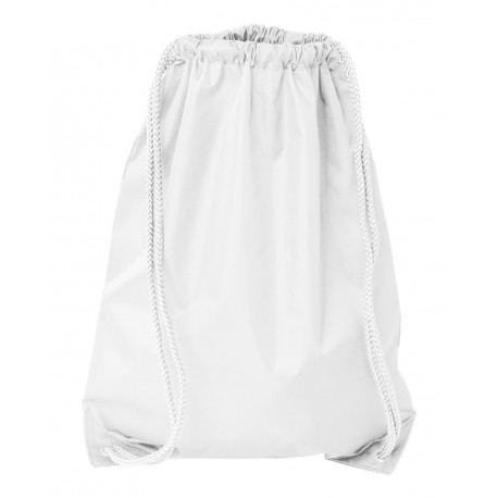 8881 Liberty Bags 8881 Drawstring Pack with DUROcord WHITE