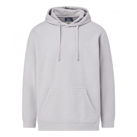 24701 MV Sport 24701 Whisper Fleece Hooded Sweatshirt Frost Grey