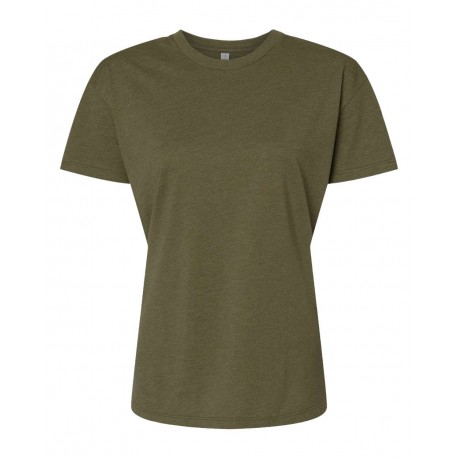 6600 Next Level Apparel 6600 Women's CVC Relaxed T-Shirt MILITARY GREEN