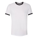 3604 Next Level Apparel WHITE/ BLACK