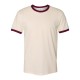 3604 Next Level Apparel Natural/ Maroon