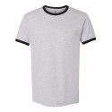 3604 Next Level Apparel Heather Grey/ Black