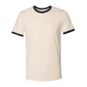 3604 Next Level Apparel Natural/ Midnight Navy