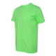 6210 Next Level Apparel Neon Heather Green